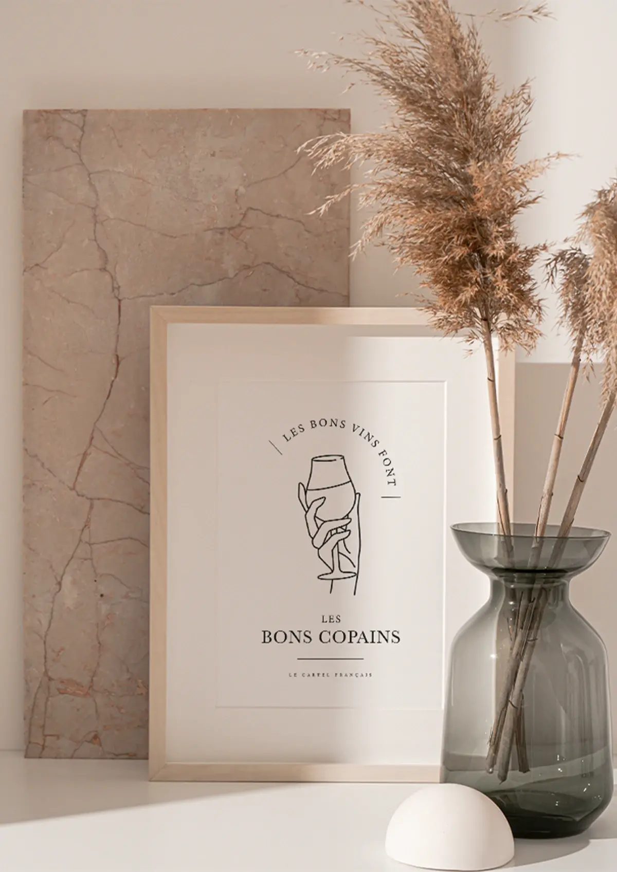 Affiche les bons vins presentation